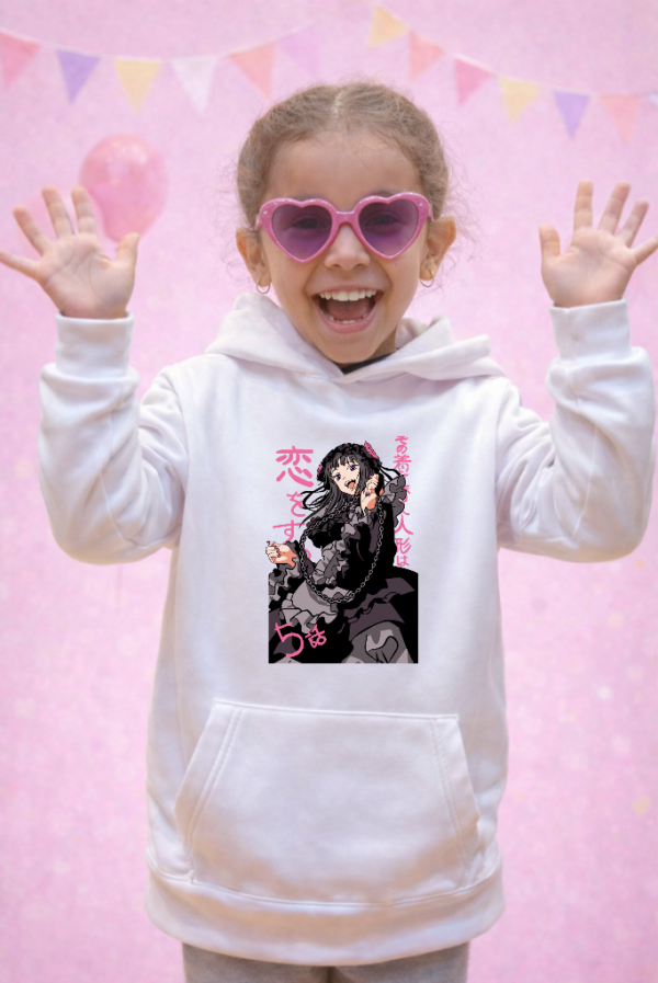 12 Hoodie انيم الفتاة المرحة