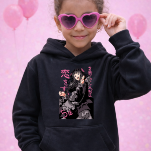 Hoodie انيم الفتاة المرحة