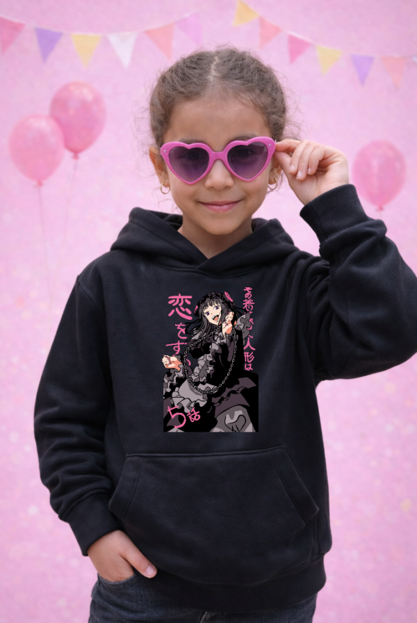 16 Hoodie انيم الفتاة المرحة